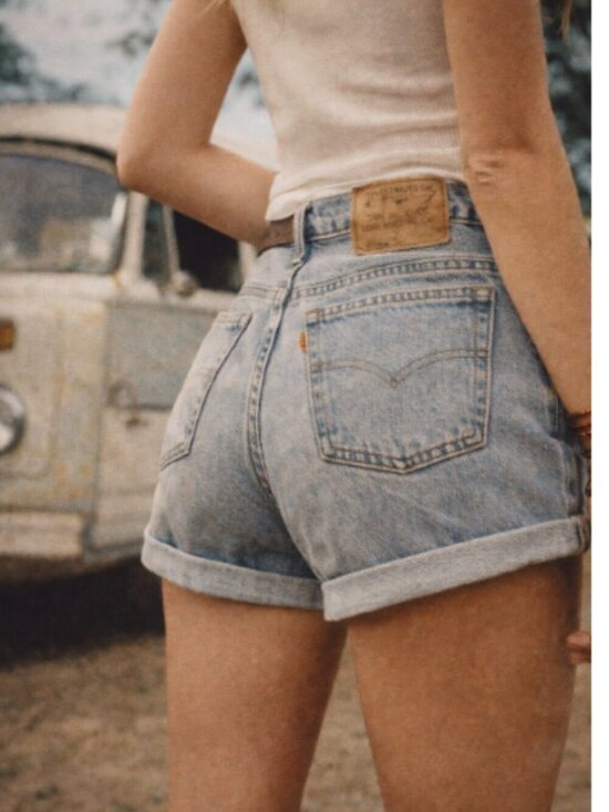 Levi's Pants - Vintage 1990s Levi’s 954 Orange Tab Denim Shorts Size 11 Made in USA